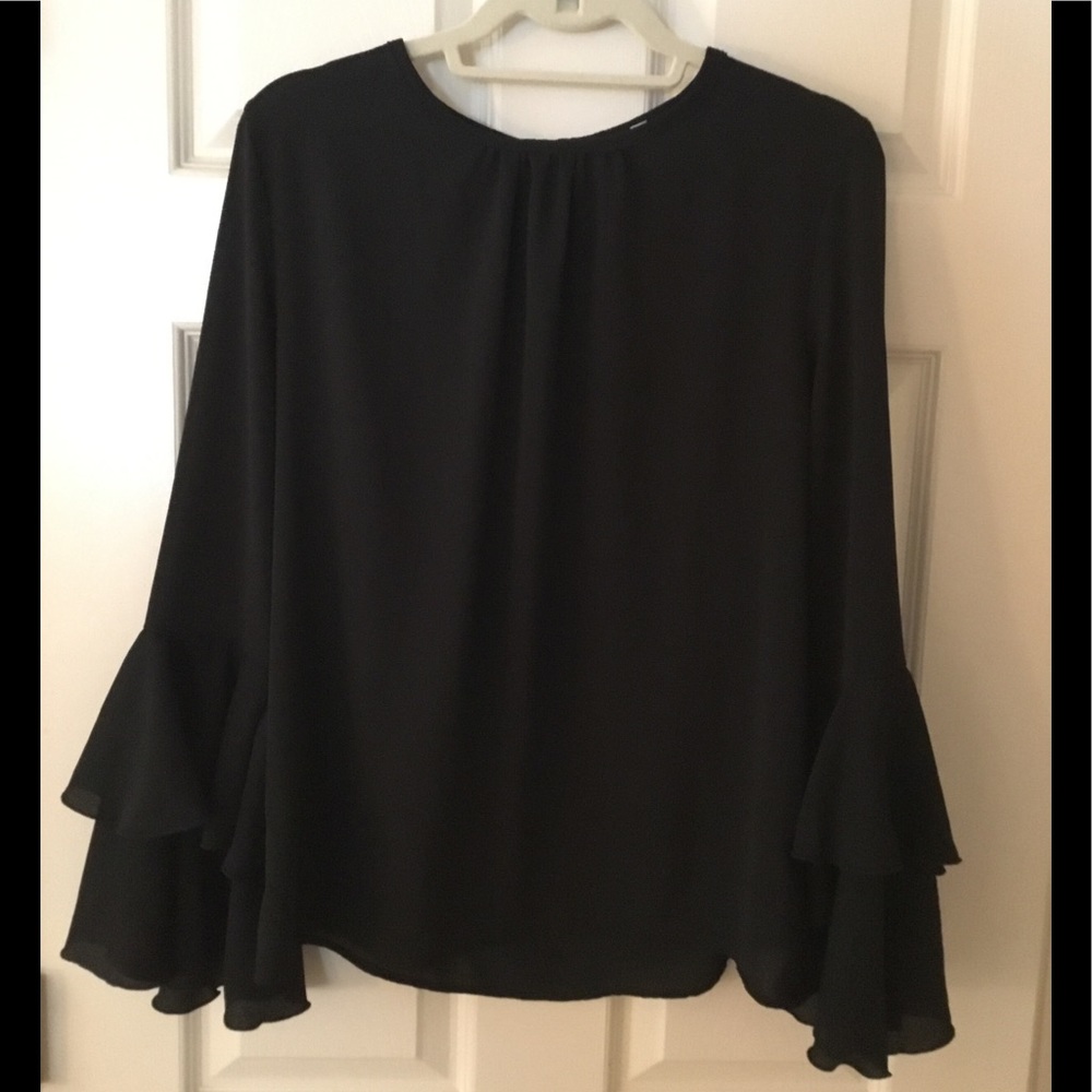 Dressy lightweight black blouse